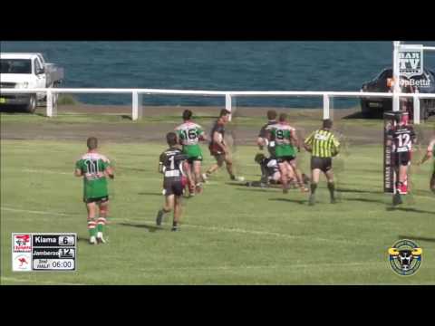 2017 Group 7 Rugby league 1st Grade highlights - Kiama Knights Vs Jamberoo Superoos