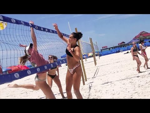 BEST OF WOMEN'S OPEN SEMIFINALS | East End Beach Volleyball | Siesta Key FL Video