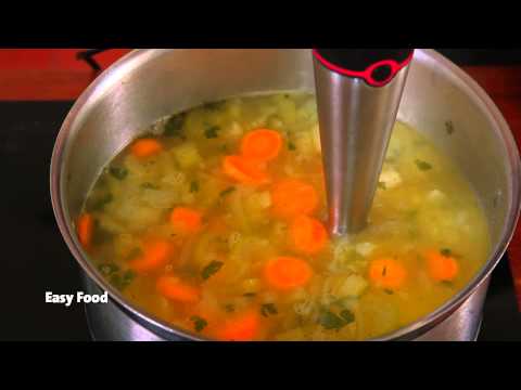 Easy Food's creamy vegetable soup