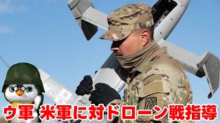 【ペンギン閣下】ウクライナ軍、米軍にドローン技術を指導【ウクライナ情勢】
