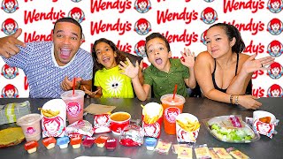 WENDY'S MUKBANG | The Extra Family