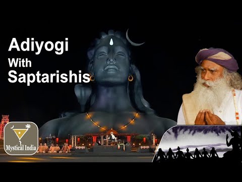 Adiyogi Chronicles   Adiyogi with Saptarishis