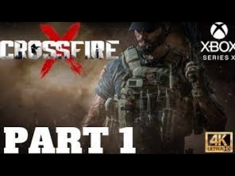 crossfire X  campaign gameplay  ||4k|| 60fps on Xbox series s part 1