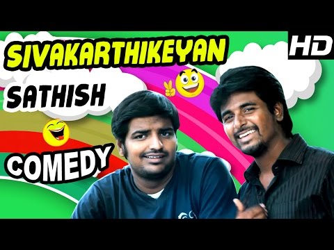 Sivakarthikeyan Sathish Comedy Scenes | Marina Tamil Movie | Pakoda Pandian | Oviya | Tamil Comedy