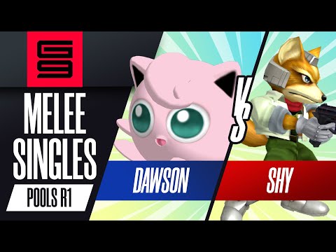 Dawson (Jigglypuff) vs Shy (Fox) - Melee Singles Pools Winners Semi-Final  - Genesis 9