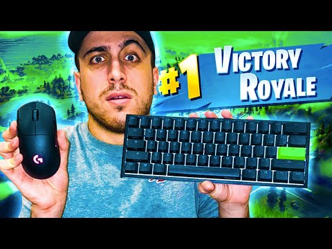 DOPO MESI Torno a Giocare con MOUSE e TASTIERA! Fortnite ITA!