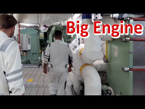 Exploring a Cruise Ship Engine Room