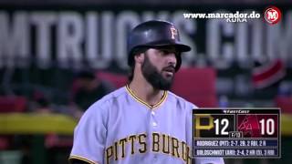 Marcador: Resumen de los partidos en el dia de ayer en la MLB