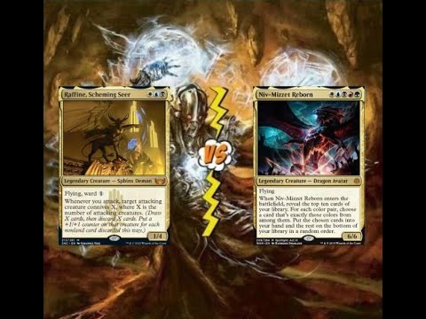 ES: DUEL COMMANDER - Relic Fest Round 14 - Raffine VS Niv mizzet reborn, Comentando en español.