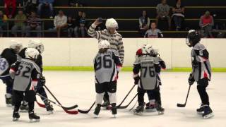 preview picture of video 'Forest Knights vs Ice Hawks Ice Hockey (u12)'