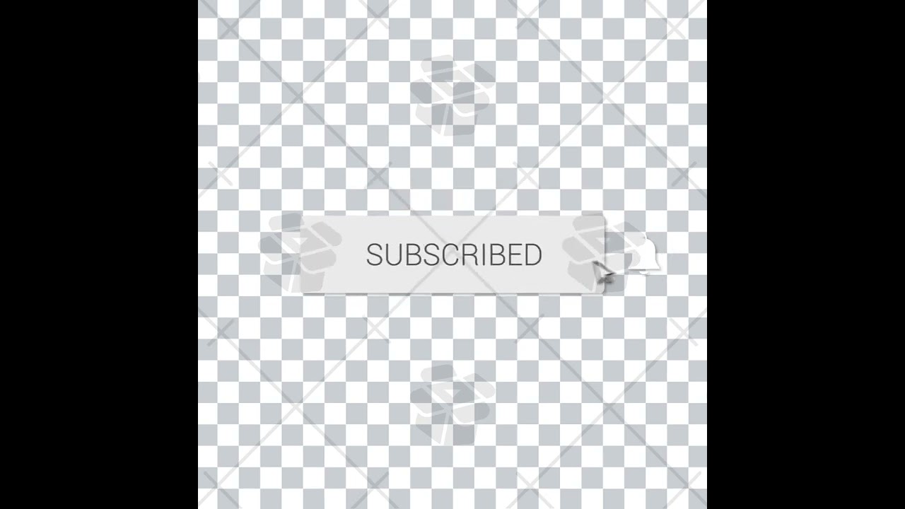 YouTube Subscribe Animation