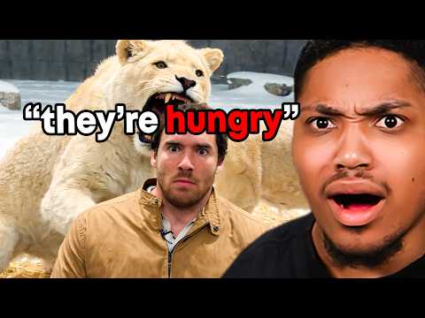He Slept With LIONS In His Room😳
