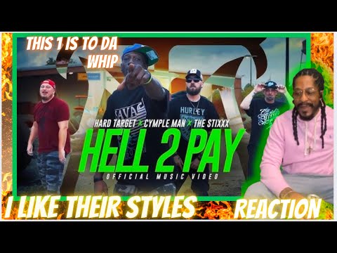 Hard Target x @Cymple Man x The Stixxx - Hell 2 Pay (Official Music Video) | WHIP Song! | Reaction