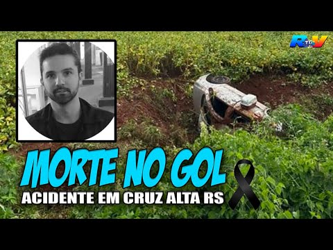 (( MORTE EM CRUZ ALTA )) Saída de pista e capotamento termina em MORTE na rodovia RSC-377 no RS