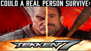 Could A Real Person Survive: EVERY TEKKEN 7 RAGE ART (Compilation)