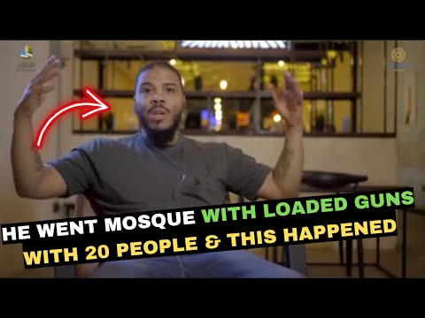 HE WENT TO MOSQUE WITH A GANG OF 20 PEOPLE & THIS HAPPENED