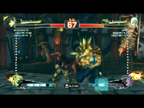 SSF4 AE: ACQUA0316 (Yang) vs zeny53 (ElFuerte) - Ranked Match (720p HD)
