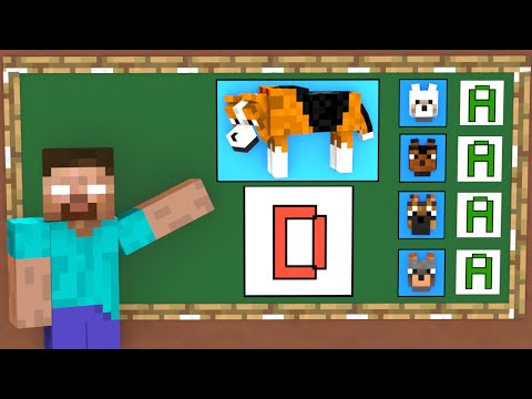 The Clumsy Dog Becomes a Hero - Minecraft Animation