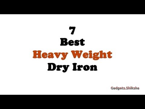 Best heavy weight iron box in india