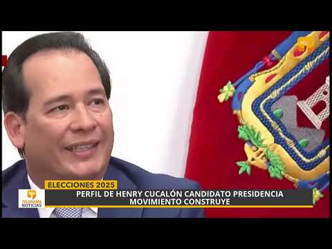 Perfil de Henry Cucalón Candidato presidencia Movimiento Construye