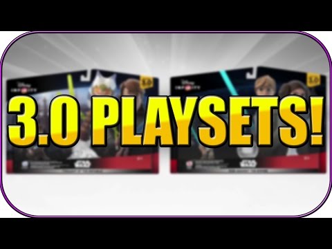 DISNEY INFINITY 3.0 PLAYSETS! - STAR WARS, ULTRON, INSIDE OUT!