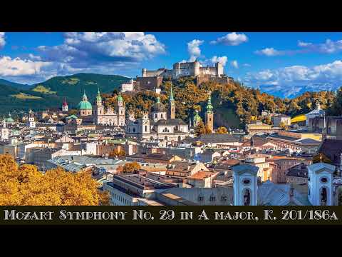 Mozart: Symphony No. 29 in A major, K. 201/186a. Academy of Ancient Music, Christopher Hogwood. 1980