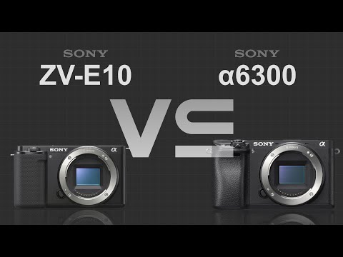 Sony ZV-E10 vs Sony alpha a6300