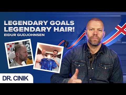 Eidur Gudjohnsen Gets His Hair Back at Dr. Cinik🏆 | See His Journey!