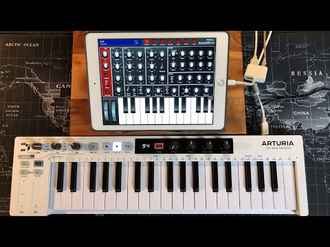 KAULDRON by Yonac - Smart Analog Modeling Synth - Let’s Play - Live iPad Demo