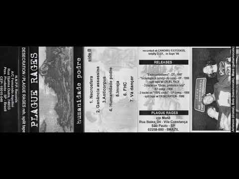 DESECRATION(Br)/PLAGUE RAGES(Br) split tape 1998