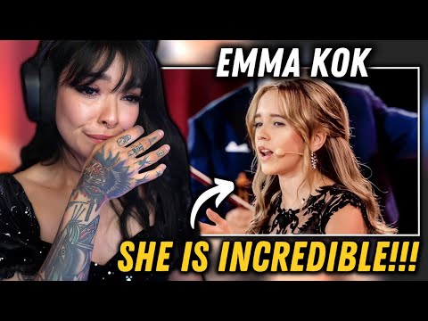 SINGER REACTS to 15 Year Old Emma Kok Sings Voilà André Rieu Maastricht 2023 | SO MANY EMOTIONS!!!