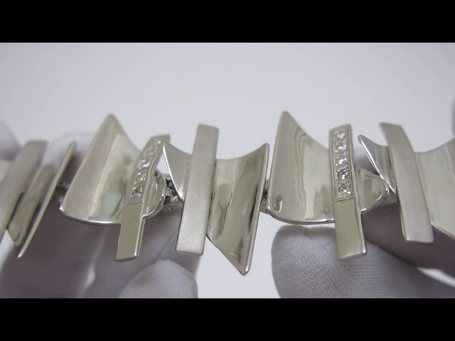 Срібний браслет 106цф Відео огляд