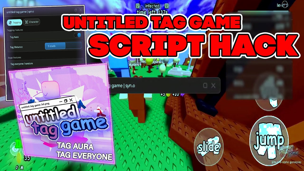 Untitled Tag Game Script / Hack | Tag Aura, Walkspeed Jumppower, Tag Everyone (2026 UPDATED)
