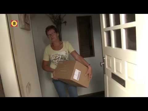 Heel Gilze dol op pakjesbezorger Johnny