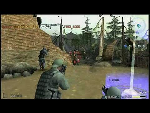 SOCOM: U.S. Navy SEALs Fireteam Bravo 3 Sony PSP Gameplay
