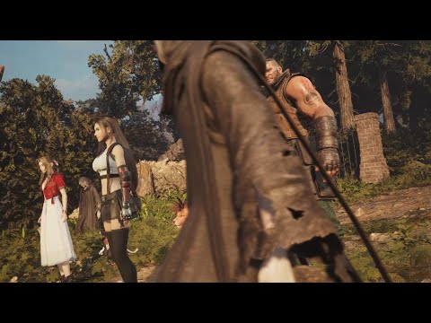 FINAL FANTASY VII REBIRTH- Cloud & Roche 1v1 Brutal Sword Fight!!