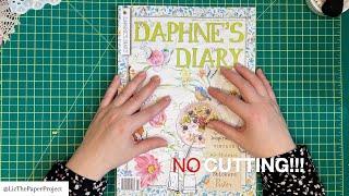 How I Use The Magazine No Cutting needed! | Daphne's Diary Magazine Flip Through Issue 4 - 2025