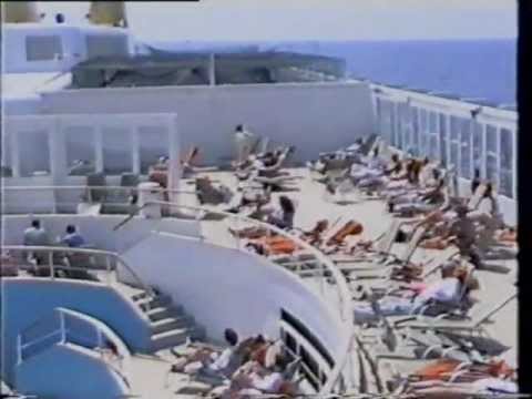 Canberra's 'The Glories Of Greece' cruise 1989