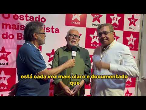 Entrevista com Antônio José Medeiros no Encontro do PT