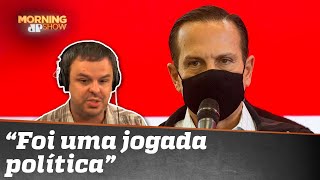 Doria muda de ideia sobre Copa América em seis horas