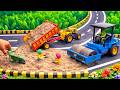 Diy Tractor Mini Road Roller To Making Concrete Road Construction Science Project