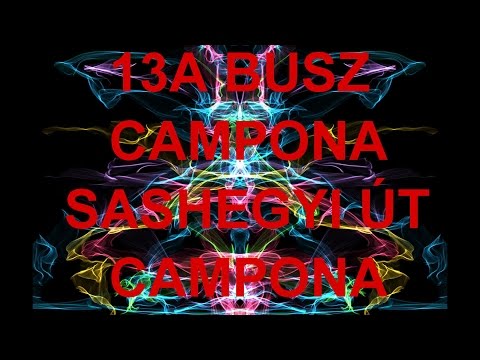 13A Busz Campona-Sashegyi út-Campona