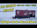 Ice Fishing Report: Leech Lake, Lake Winnie, and Mille Lacs Lake 01-26-2024