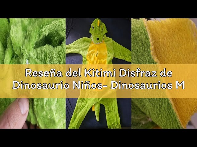 Vídeo relacionado con Spooktacular Creations Unisex Mono Disfraz de Dinosaurio Para Adulto Pijama (XL)