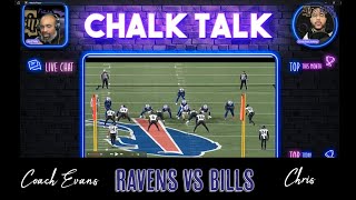 Ravens vs Bills All-22: Travis Jones Takeover, Derrick Henry Runs, Lamar Houdini | Chalk Talk W1