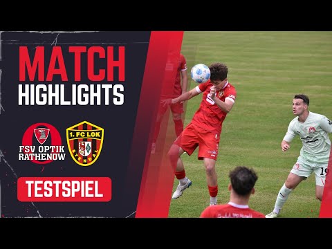 Test: FSV Optik Rathenow - 1. FC Lok Stendal