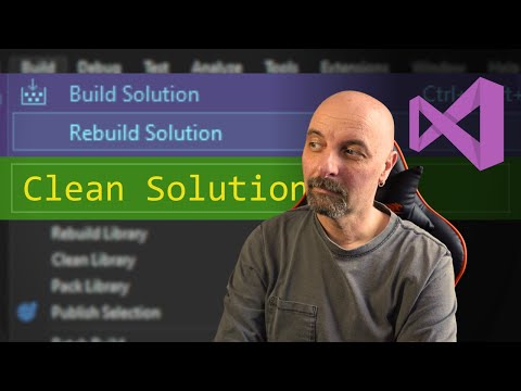 Visual Studio: Build vs Clean vs Rebuild