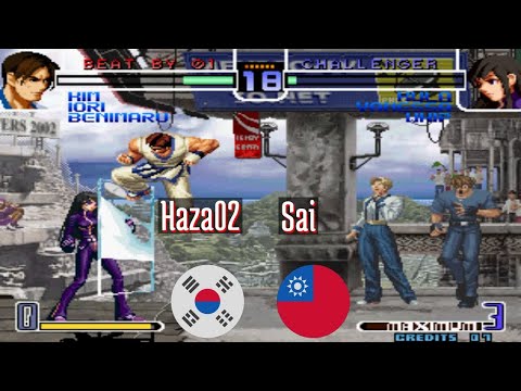 King of Fighters 2002 (FT10) - Haza02 (KR) vs Sai (TW) - 2021-08-02