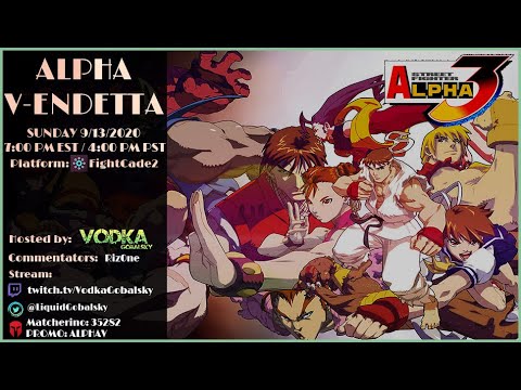 Street Fighter Alpha 3 Tournament 9/13/2020