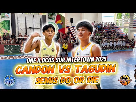 TAGUDIN VS CANDON DO OR DIE SEMIS | ONE ILOCOS SUR INTERTOWN 2025 GAME HIGHLIGHTS 
